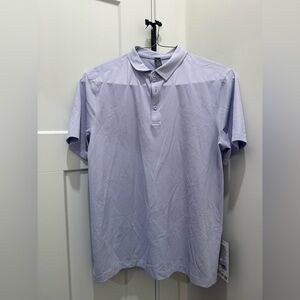 lululemon athletica Men's Lavender Polo Shirt